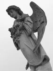 Angel Ian's Graveyard angel
